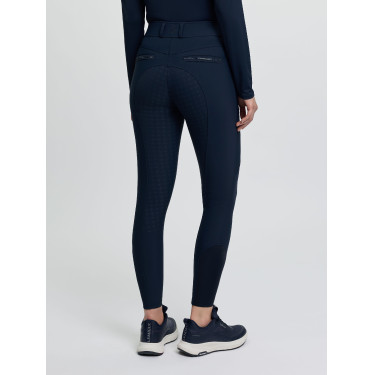 Pantalón de equitación LeMieux con asiento de silicona Brilliance para mujer Marino Azul marino