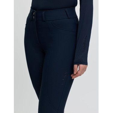 Pantalón de equitación LeMieux con asiento de silicona Brilliance para mujer Marino Azul marino