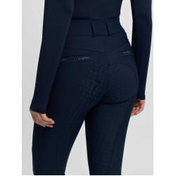 Pantalón de equitación LeMieux con asiento de silicona Brilliance para mujer Marino Azul marino