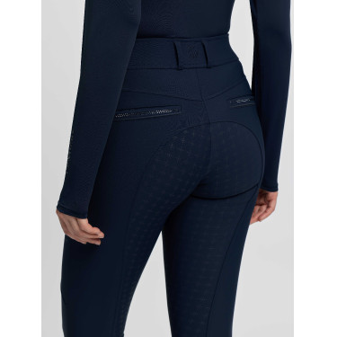 Pantalón de equitación LeMieux con asiento de silicona Brilliance para mujer Marino Azul marino