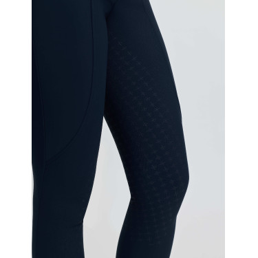 Pantalón de equitación LeMieux con asiento de silicona Brilliance para mujer Marino Azul marino