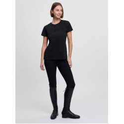 Camiseta LeMieux Brilliance de manga corta para mujer Negro Camiseta LeMieux Brilliance de manga corta para mujer Negro