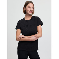Camiseta LeMieux Brilliance de manga corta para mujer Negro Camiseta LeMieux Brilliance de manga corta para mujer Negro