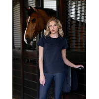 Camiseta LeMieux Brilliance de manga corta para mujer Negro