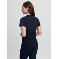 Camiseta LeMieux Brilliance de manga corta para mujer Marino Azul marino