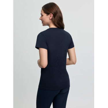 Camiseta LeMieux Brilliance de manga corta para mujer Marino Azul marino