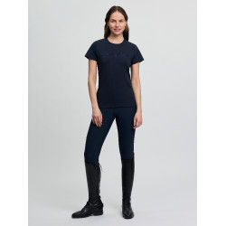 Camiseta LeMieux Brilliance de manga corta para mujer Marino Azul marino