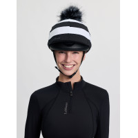 Toque con pompón LeMieux desmontable Derby Negro