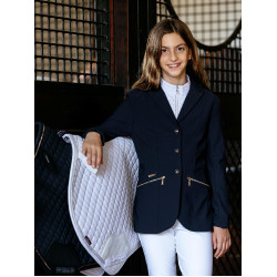 Chaqueta de concurso Junior Pro LeMieux Brilliance Marino Azul marino