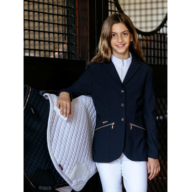 Chaqueta de concurso Junior Pro LeMieux Brilliance Marino Azul marino