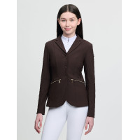Chaqueta de concurso Junior Pro LeMieux Brilliance Café exprés Marr&amp;amp;amp;oacute;n