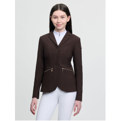 Chaqueta de concurso Junior Pro LeMieux Brilliance Café exprés Marrón Chaqueta de concurso Junior Pro LeMieux Brilliance Café exprés Marrón