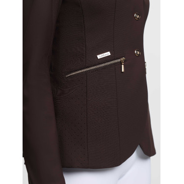 Chaqueta de concurso Junior Pro LeMieux Brilliance Café exprés Marrón Chaqueta de concurso Junior Pro LeMieux Brilliance Café exprés Marrón