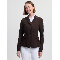Chaqueta de concurso LeMieux Brilliance Diana para mujer Café exprés Marr&amp;amp;amp;oacute;n