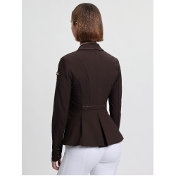 Chaqueta de concurso LeMieux Brilliance Diana para mujer Café exprés Marr&amp;amp;amp;oacute;n