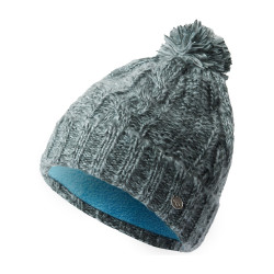 Gorro de punto Horze Leighton Teens con forro polar Gris