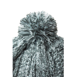 Gorro de punto Horze Leighton Teens con forro polar Gris