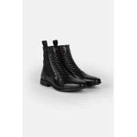 Botas jodhpur de cuero B Vertigo elegantes Negro