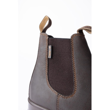 Botines jodhpur Horze Comfy de cuero Marrón demitasse Marr&amp;amp;amp;oacute;n