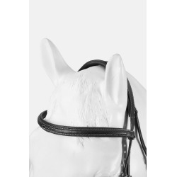 Brida de salto Horze Deauville con mosquetones Negro