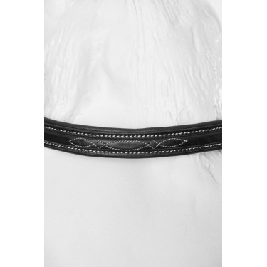 Brida de salto Horze Deauville con mosquetones Negro