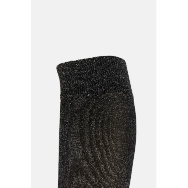 Calcetines de equitación B Vertigo Shimmer de bambú Belleza negra Negro