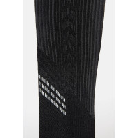 Calcetines de equitación de compresión Horze Negro