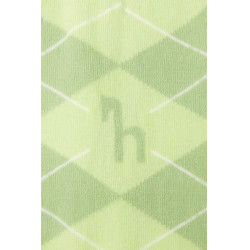 Calcetines Horze Holly de rombos Jade blanco