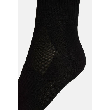 Calcetines deportivos Horze, paquete de 3 Negro