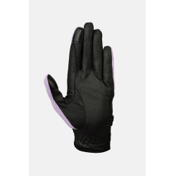 Guantes de equitación Horze Romy Escarcha de lavanda Rosa