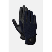Guantes de equitación Horze Romy Azul marino oscuro