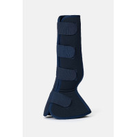 Par de protectores para paddock Horze de neopreno para exteriores Arándano Gris