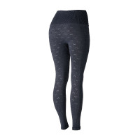 Mallas de Equitación sin Costuras y Apariencia Vaquera con Asiento Completo de Silicona para Mujer Vanessa Denim Azul