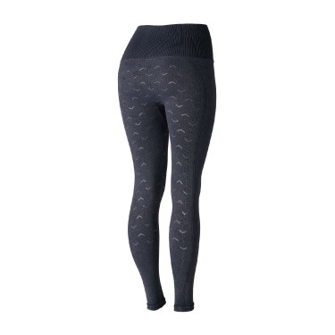 Mallas de Equitación sin Costuras y Apariencia Vaquera con Asiento Completo de Silicona para Mujer Vanessa Denim Azul Mallas de Equitación sin Costuras y Apariencia Vaquera con Asiento Completo de Silicona para Mujer Vanessa Denim Azul