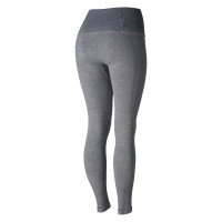 Mallas de Equitación sin Costuras y Apariencia Vaquera con Asiento Completo de Silicona para Mujer Vanessa Gris