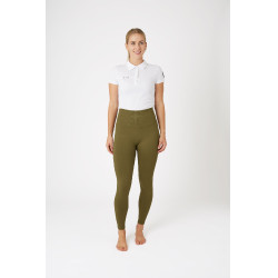 Leggings de equitación térmicos sin costuras Horze Melissa para mujer Verde abeto Leggings de equitación térmicos sin costuras Horze Melissa para mujer Verde abeto