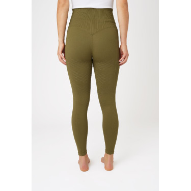 Leggings de equitación térmicos sin costuras Horze Melissa para mujer Verde abeto Leggings de equitación térmicos sin costuras Horze Melissa para mujer Verde abeto