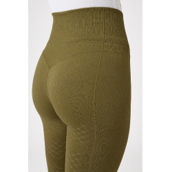 Leggings de equitación térmicos sin costuras Horze Melissa para mujer Verde abeto Leggings de equitación térmicos sin costuras Horze Melissa para mujer Verde abeto