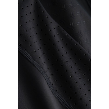 Legging de equitación Horze Vilma para mujer con culera integral refrescante Negro