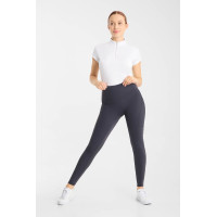 Legging de equitación Horze Vilma para mujer con culera integral refrescante Negro
