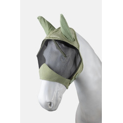 Máscara anti-moscas Horze Comfort Verde celadón