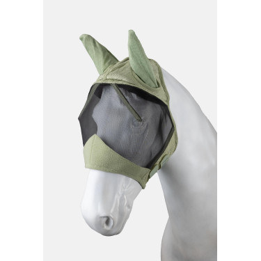 Máscara anti-moscas Horze Comfort Verde celadón