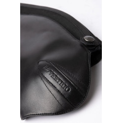 Mini-chaps B Vertigo elegantes de cuero Negro