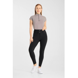 Pantalón de equitación B Vertigo Angela full grip mujer Belleza negra Negro