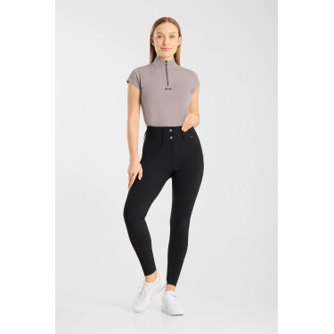 Pantalón de equitación B Vertigo Angela full grip mujer Belleza negra Negro