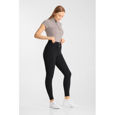 Pantalón de equitación B Vertigo Angela full grip mujer Belleza negra Negro