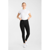 Pantalón Horze Grand Prix Pro con grip en las rodillas para mujer Negro
