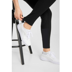 Pantalón Horze Grand Prix Pro con grip en las rodillas para mujer Negro