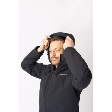 Parka impermeable B Vertigo Milo para hombre Gris antracita oscuro