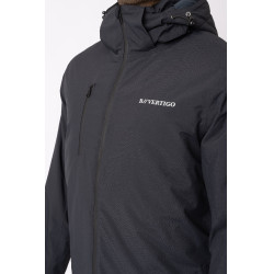 Parka impermeable B Vertigo Milo para hombre Gris antracita oscuro